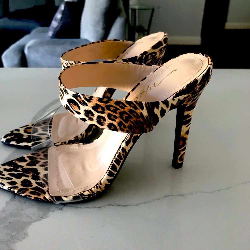 Leopard Heels